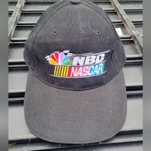 Vintage NBC NASCAR network promotion hat / cap.